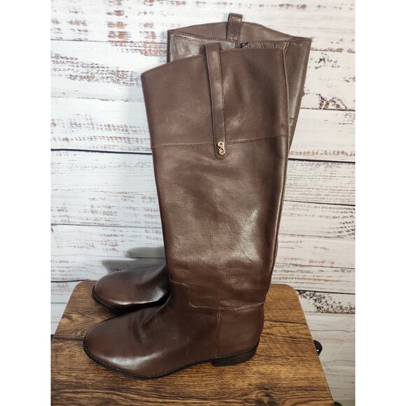 Cole Haan Women's Crown Leather Riding Boots size 6 - Picture 3 of 7